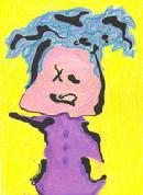 blue hair, dancer, Alice from The Brady Bunch, Anne Davis